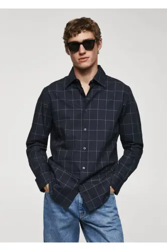 Checked Flannel Cotton Shirt 