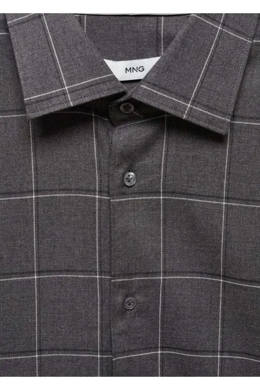 Checked Flannel Cotton Shirt - 6