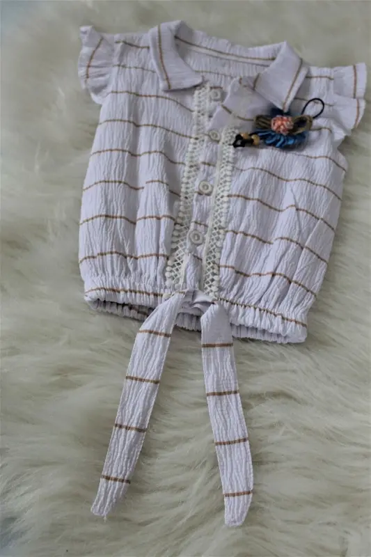 Checked Floral Children's Shirt - 2