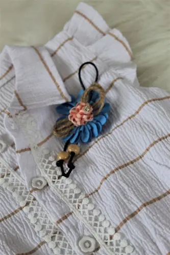 Checked Floral Children's Shirt - 4