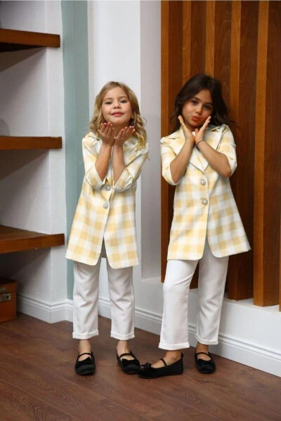 Checked Long Coat - FOR STYLE