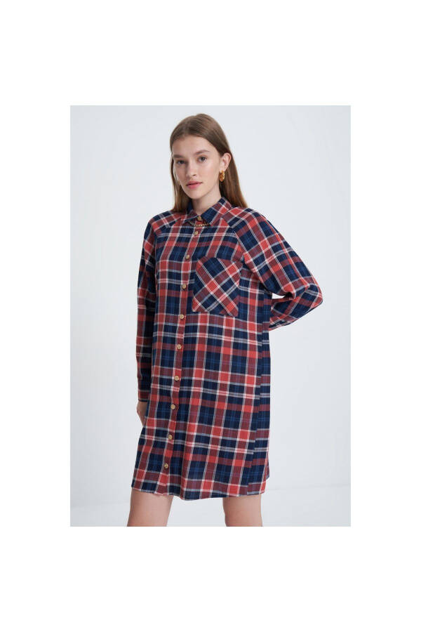 Checked Mini Dress - 14