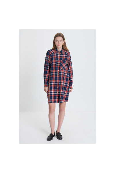 Checked Mini Dress - 19