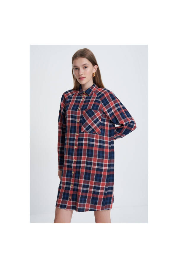 Checked Mini Dress - 20