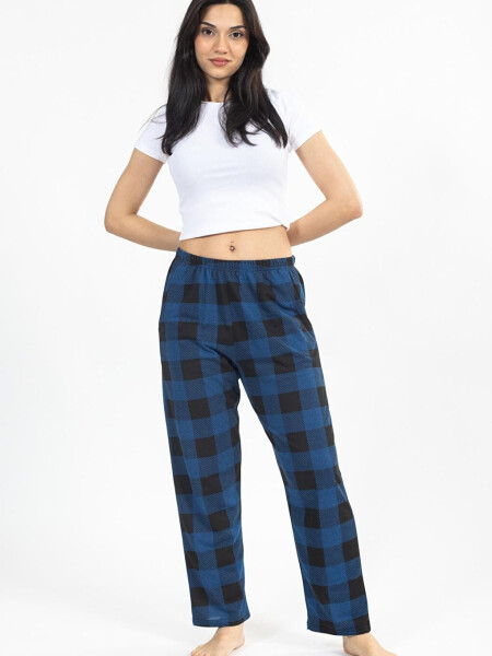 Checked Plaid Women's Sweatpants - 6