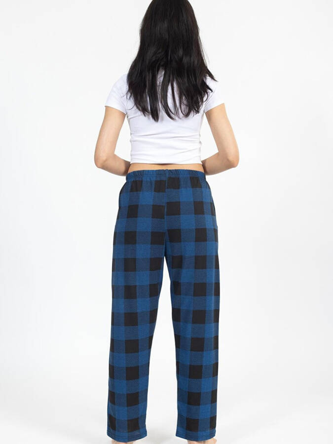 Checked Plaid Women's Sweatpants - 9