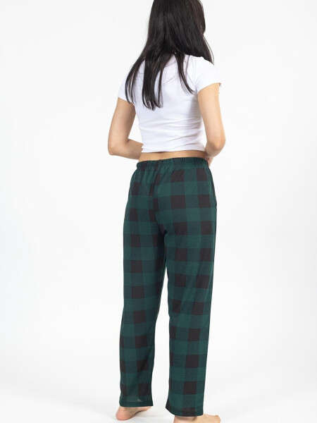 Checked Plaid Women's Sweatpants - 12