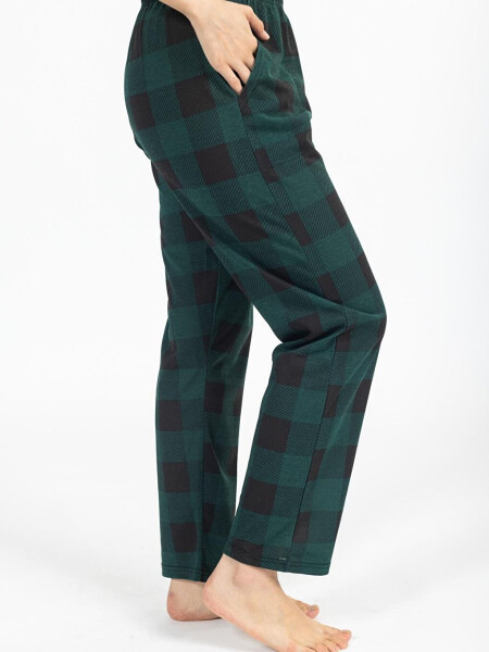 Checked Plaid Women's Sweatpants - 13