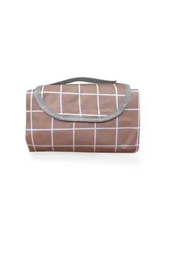 Checkered Waterproof Picnic Beach Camping Blanket 150x200 cm. 4-6 Person - 3