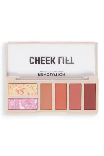 Cheek Lift Palet Coral Dreaming - Yuz uchun qizarish va bronzer paleti - Coral Dreaming - 1