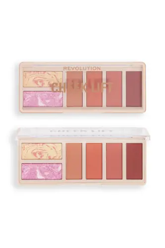 Cheek Lift Palette Coral Dreaming - Blush and Bronzer Palette-Coral Dreaming - REVOLUTION (1)