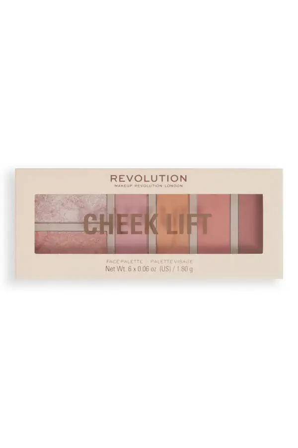 Cheek Lift Palette Pink Energy - Blush and Bronzer Palette BeNa - 13