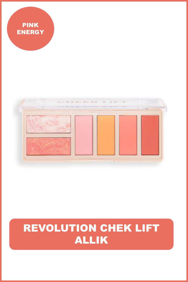 Cheek Lift Palette Pink Energy - Blush and Bronzer Palette BeNa - 1