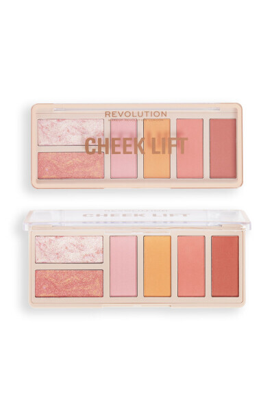 Cheek Lift Palette Pink Energy - Blush and Bronzer Palette BeNa - 11