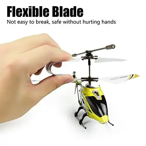 Cheerwing S107/S107G Phantom 3CH 3.5 Channel Mini RC Helicopter with Gyro Yellow - 6