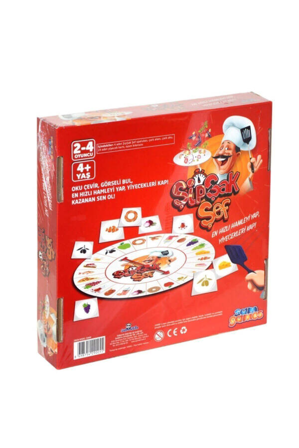 Chef Fun Educational Box Game - 10