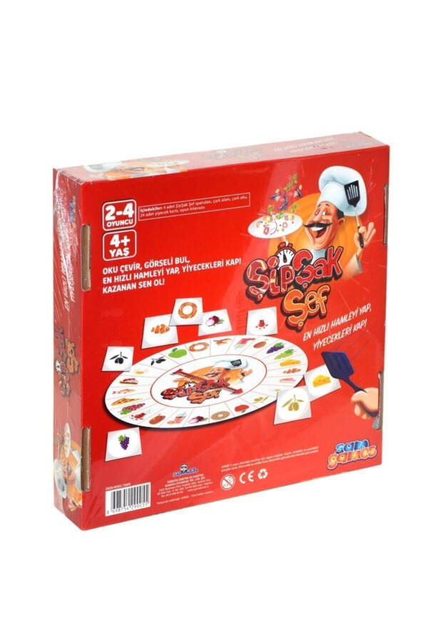 Chef Fun Educational Box Game - 1