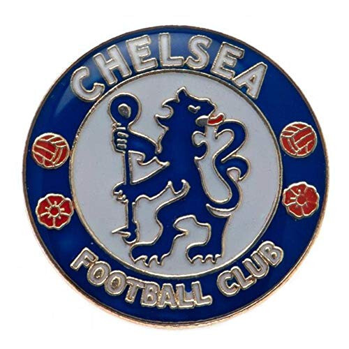 Chelsea FC Resmi Rozeti Metal Pin Mavi Kulüp Arması - 5