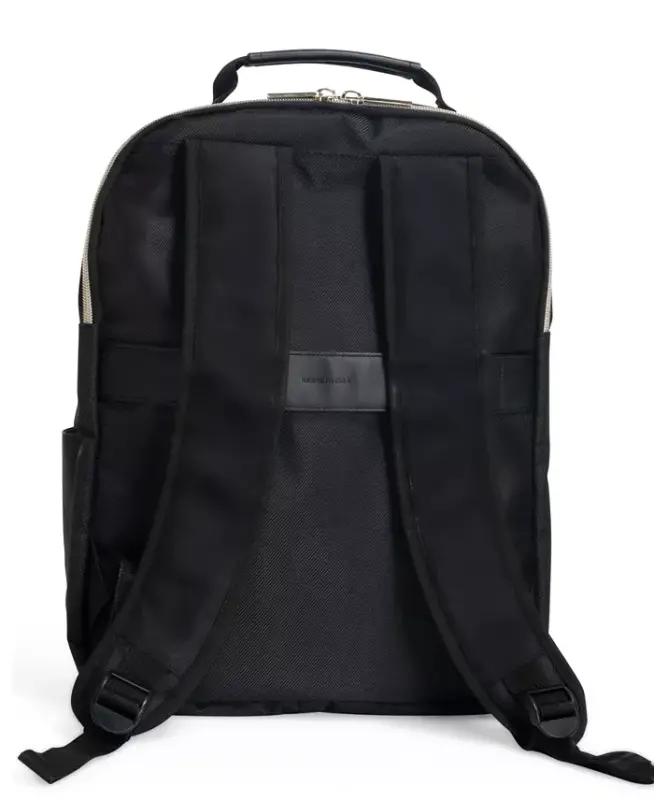 Chelsea Women's Chevron Quilted 15-Inch Laptop & Tablet Fashion Travel Backpack-Black - 2