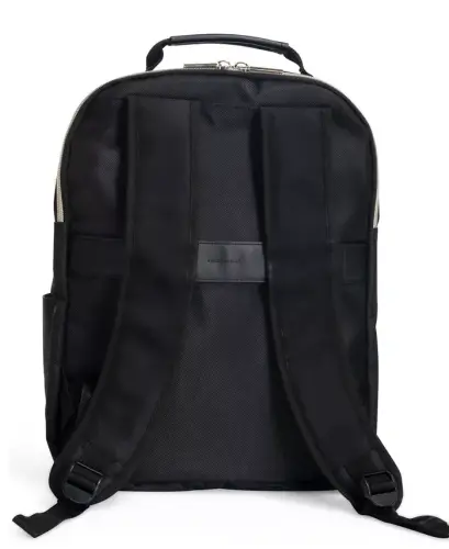 Chelsea Kadınların Şeritli Kapitone 15 İnç Laptop & Tablet Moda Seyahat Sırt Çantası-Siyah - KENNETH COLE REACTION (1)