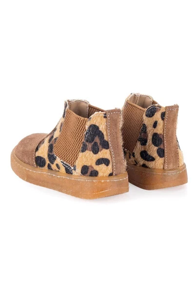 Chelsea Leopard Boots, Brown, 112-12 - 3