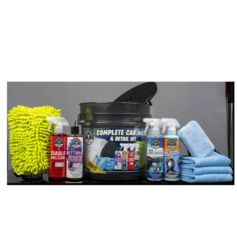 Chemical Guys 12 Piece Premium Complete Car Wash & Detail Kit - 1