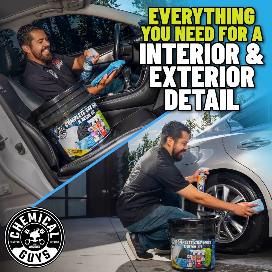 Chemical Guys 12 Piece Premium Complete Car Wash & Detail Kit - 3