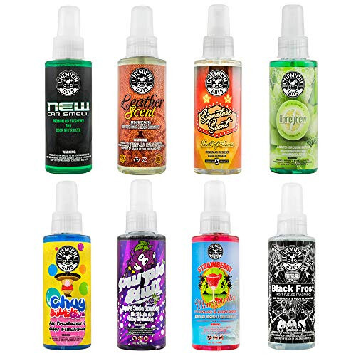 Chemical Guys AIR_304_04 Kokulu Numune Seti, Arabalar, Kamyonlar, SUV'lar, Karavanlar, Ev, Ofis ve Daha Fazlası İçin Harika (4 fl oz) (8 Ürün) - 1