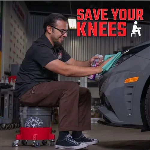 Chemical Guys Ultimate Scratch-Free Detailing Car Wash Bucket Kit with Accessories - Includes Dirt Trap, Wash Mitt, Bucket Lid, and 16 oz Car Soap - Safe for Cars, Trucks, SUVs, Motorcycles, RVs - 4