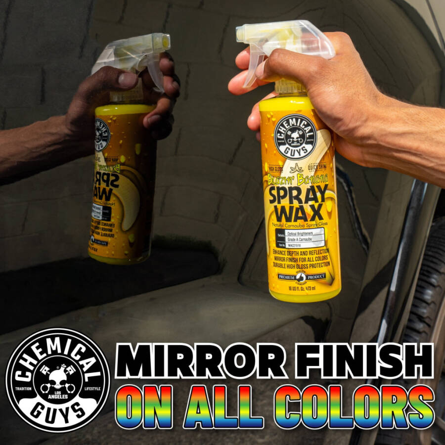 Chemical Guys Blazin' Banana Carnauba Spray Wax (16 oz) - 7