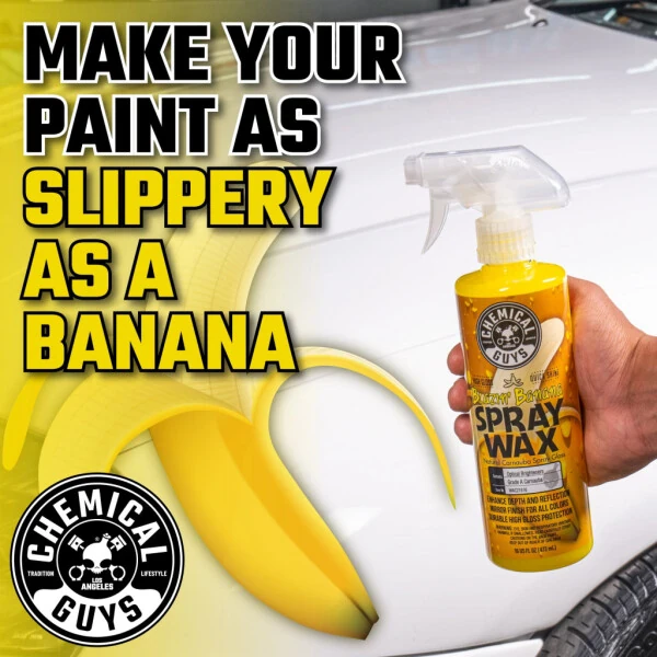 Chemical Guys Blazin' Banana Carnauba Spray Wax (16 oz) - Modazone (1)