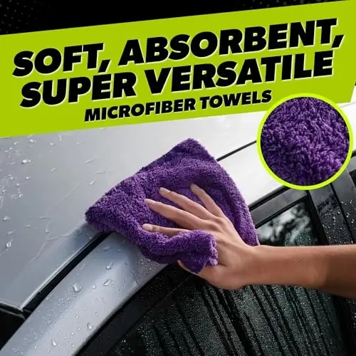 Chemical Guys, Car Wash & Interior Detailing Kit, Soap, Cleaner & Towels | Covers outside and inside in one box so a weekend driver can do a full detail without buying pieces separately - 5