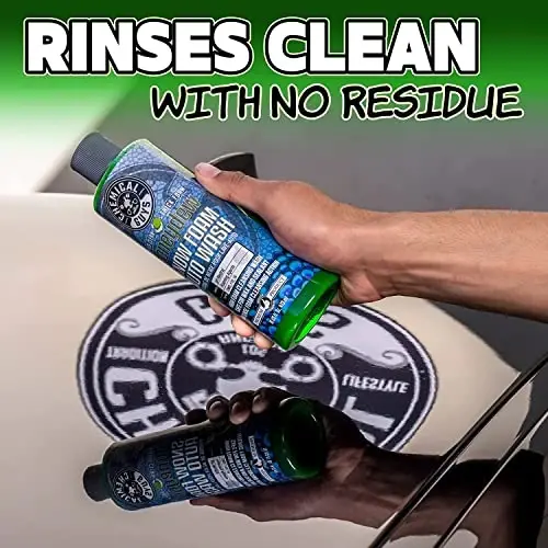 Chemical Guys CWS_110 Honeydew Snow Foam Car Wash Soap, & Refill Kit, 2 Bottles - (1) 16 oz and (1) Gallon (Works with Foam Cannons, Foam Guns or Bucket Washes) 144 oz - 3