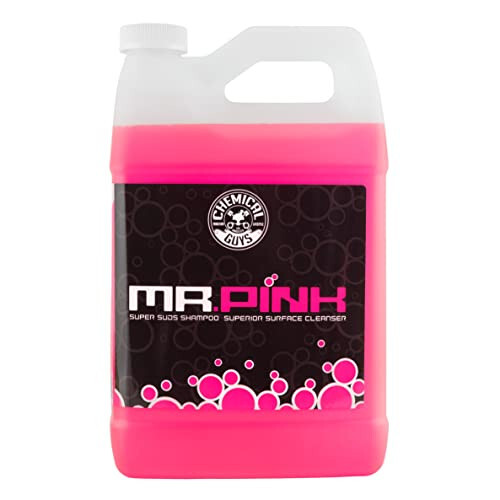 Chemical Guys CWS_402 Mr. Pink Foaming Car Wash Soap (Works with Foam Cannons, Foam Guns or Bucket Washes) Safe for Cars, Trucks, Motorcycles, RVs & More, 128 fl oz, Candy Scent - 13