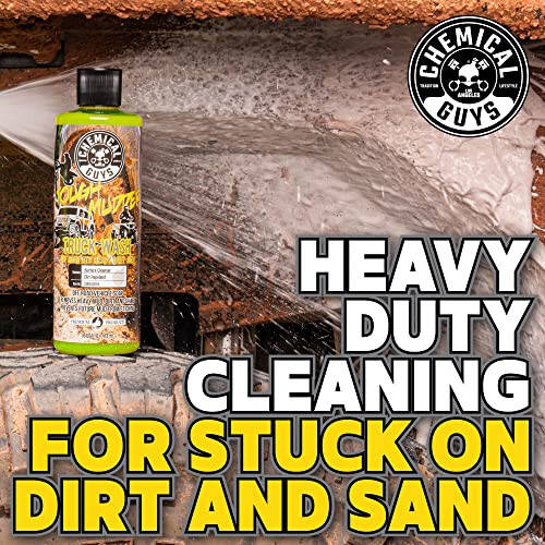 Chemical Guys CWS202 Tough Mudder Köpürtücü Kamyon, Off Road ve ATV ve RV Ağır Hizmet Tipi Yıkama Sabunu, (Köpük Tabancaları, Köpük Silahı veya Kova Yıkama ile Çalışır), 128 fl oz (1 Galon), Limon Kokusu - 1