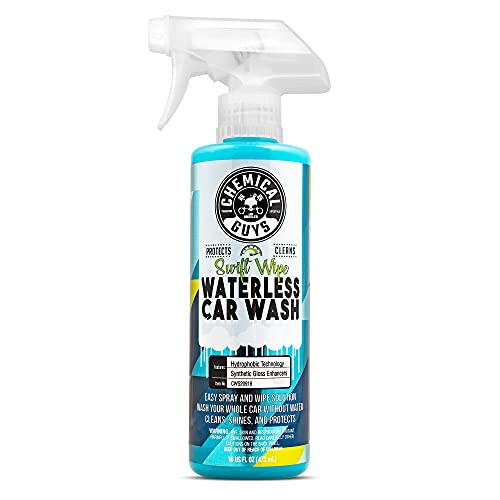 Chemical Guys CWS20916 Swift Wipe Spreyli Susiz Araba Yıkama, Kolay Temizlik - Sadece Sprey Edin ve Silin, Arabalar, Kamyonlar, Motosikletler, Karavanlar ve Daha Fazlası İçin Güvenli, 16 fl oz - 1