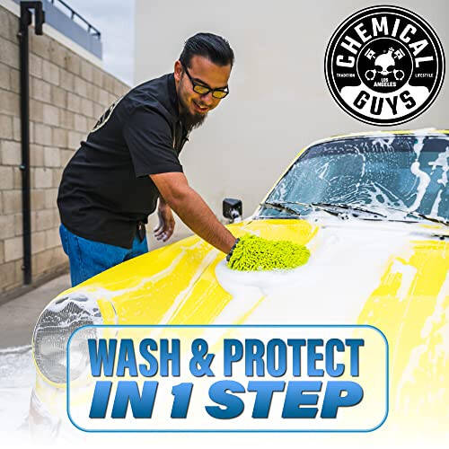 Chemical Guys CWS21264 HydroSuds Ceramic SiO2 Shine High Foaming Car Wash Soap (Works with Foam Cannons, Foam Guns or Bucket Washes) For Cars, Trucks, Motorcycles, RVs & More, 64 fl oz, Berry Scent - 2