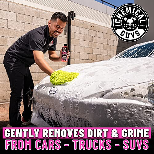 Chemical Guys HOL129 Best Two Car Wash Bucket Kit to Wash & Dry (11 Items Including 3 16 oz. Chemicals) - 4