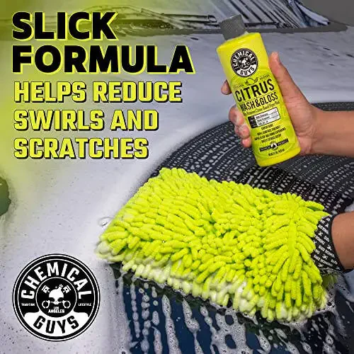 Chemical Guys HOL133 Ultimate Scratch-Free Detailing Bucket And Accessories Car Wash Kit 16 fl. oz - 5