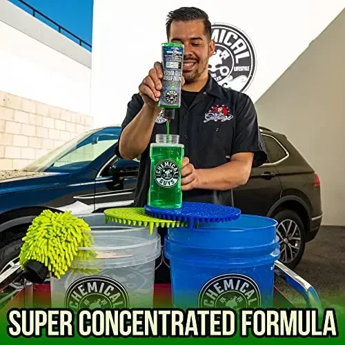 Chemical Guys Honeydew Snow Foam Car Wash Soap - Works with Foam Cannons or Bucket Washes for Cars, Trucks, Motorcycles, RVs, and More, Super Suds, Honeydew Scent - 128 oz (1 Gallon) - 3