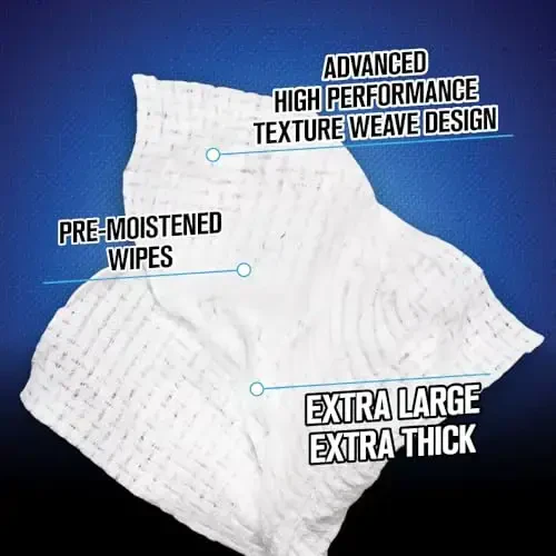 Chemical Guys Canister Wipes - Total Interior Cleaner & Protectant, Great for Cars, Trucks, SUVs, RVs, & More (60 Ct) - 3