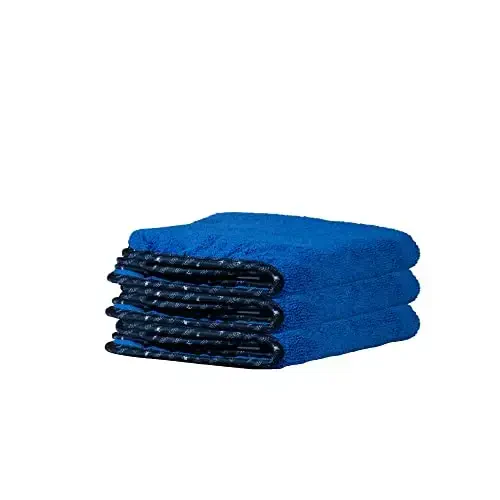 Chemical Guys Professional Grade Premium Microfiber Towels - Blue, 16