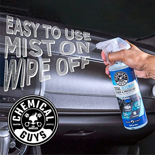 Chemical Guys SPI22016 Total Interior Cleaner and Protectant, Safe for Cars, Trucks, SUVs, Jeeps, Motorcycles, RVs & More, 16 fl oz - 5