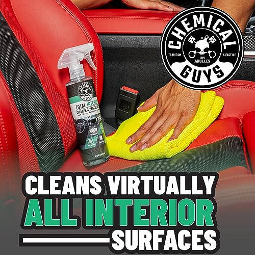 Chemical Guys SPI23416 Total Interior Cleaner and Protectant, New Car Smell, (Safe for Cars, Trucks, SUVs, Jeeps, RVs & More) 16 fl oz (Pack of 2) - 3