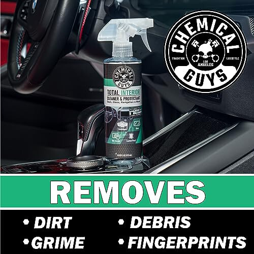 Chemical Guys SPI23416 Total Interior Cleaner and Protectant, New Car Smell, (Safe for Cars, Trucks, SUVs, Jeeps, RVs & More) 16 fl oz (Pack of 2) - 4