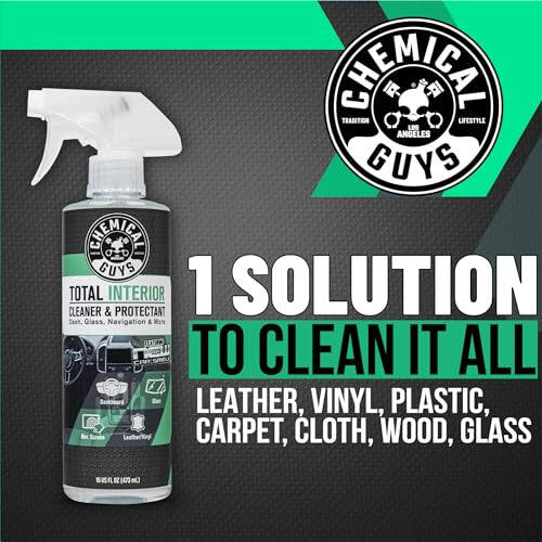 Chemical Guys SPI23416 Total Interior Cleaner and Protectant, New Car Smell, (Safe for Cars, Trucks, SUVs, Jeeps, RVs & More) 16 fl oz (Pack of 2) - 7