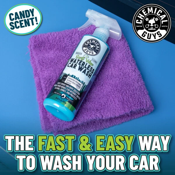 Chemical Guys Swift Wipe Waterless Car Wash, 16 oz- - 9