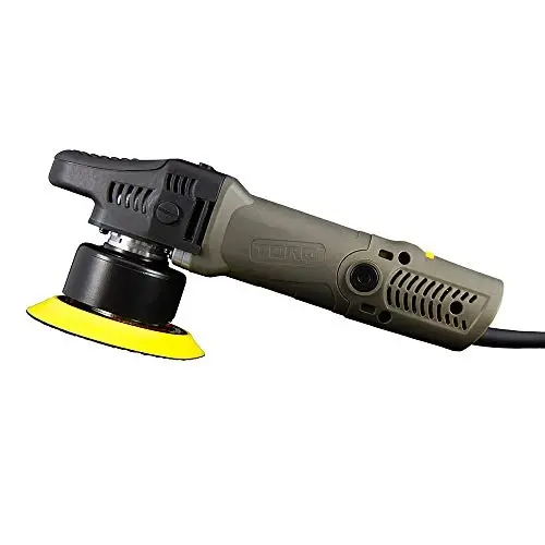 Chemical Guys TORQX Dual Action Random Orbital Polisher for Cars – Professional Car Buffer for Trucks and SUVs – 700W Motor, 8mm Orbit, Lightweight 4.7 lb Design, Paint Correction - 1