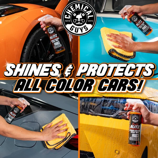 Chemical Guys WAC23916 - Гибридный керамический спрей-воск HydroBLITZ (16 жидк. унций) - 7
