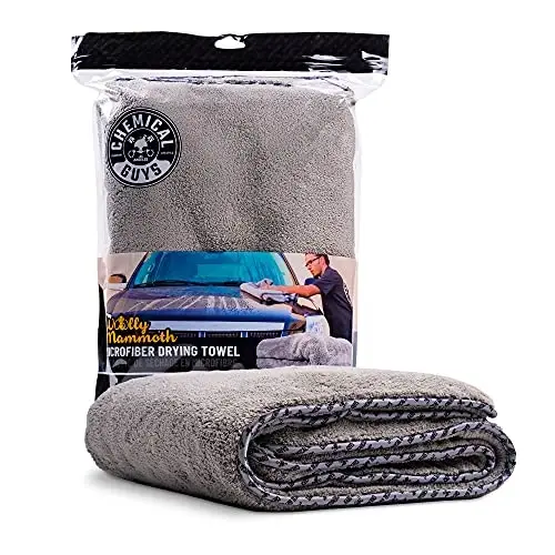 Chemical Guys, Woolly Mammoth Large Microfiber Drying Towel, 36 x 25 in (Pack of 6) - 1